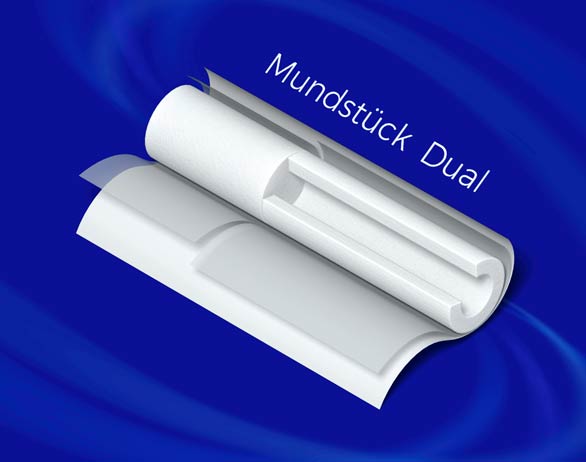 Երկբաղադրիչ Ֆիլտր Ծխափողով,  Фильтр с Мундштуком, Mundshtuk Dual Filter